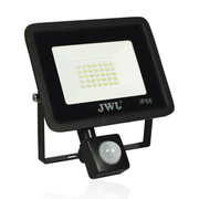 REFLECTOR CON SENSOR DE MOVIMIENTO 20 W /120 X 150 MM / 85 - 265 VCA~ 50/60HZ / ULTRA DELGADO / USO EN EXTERIOR - INTERIOR.-Iluminación-JWJ-JLRE-20SM-Bsai Seguridad & Controles