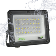 REFLECTOR TIPO LUPA 30 W / FLUJO LUMINOSO 3 000 LM / 110 - 240 VCA~ 60HZ / DIMENSIONES 150 X 125 X 22 MM / USO EN EXTERIOR IP66.-Iluminación-JWJ-JLRE-L30-Bsai Seguridad & Controles