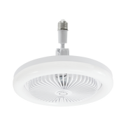VENTILADOR DE TECHO CON LUMINARIO LED DE 110 V CA 50/60 HZ / 40 W / 3 TONOS DE LUZ (6500 - 4 000 - 2 700 K) / DIÁMETRO 250 MM / 3 VELOCIDADES / DIMEABLE.-Iluminación-JWJ-JLV-0112-Bsai Seguridad & Controles