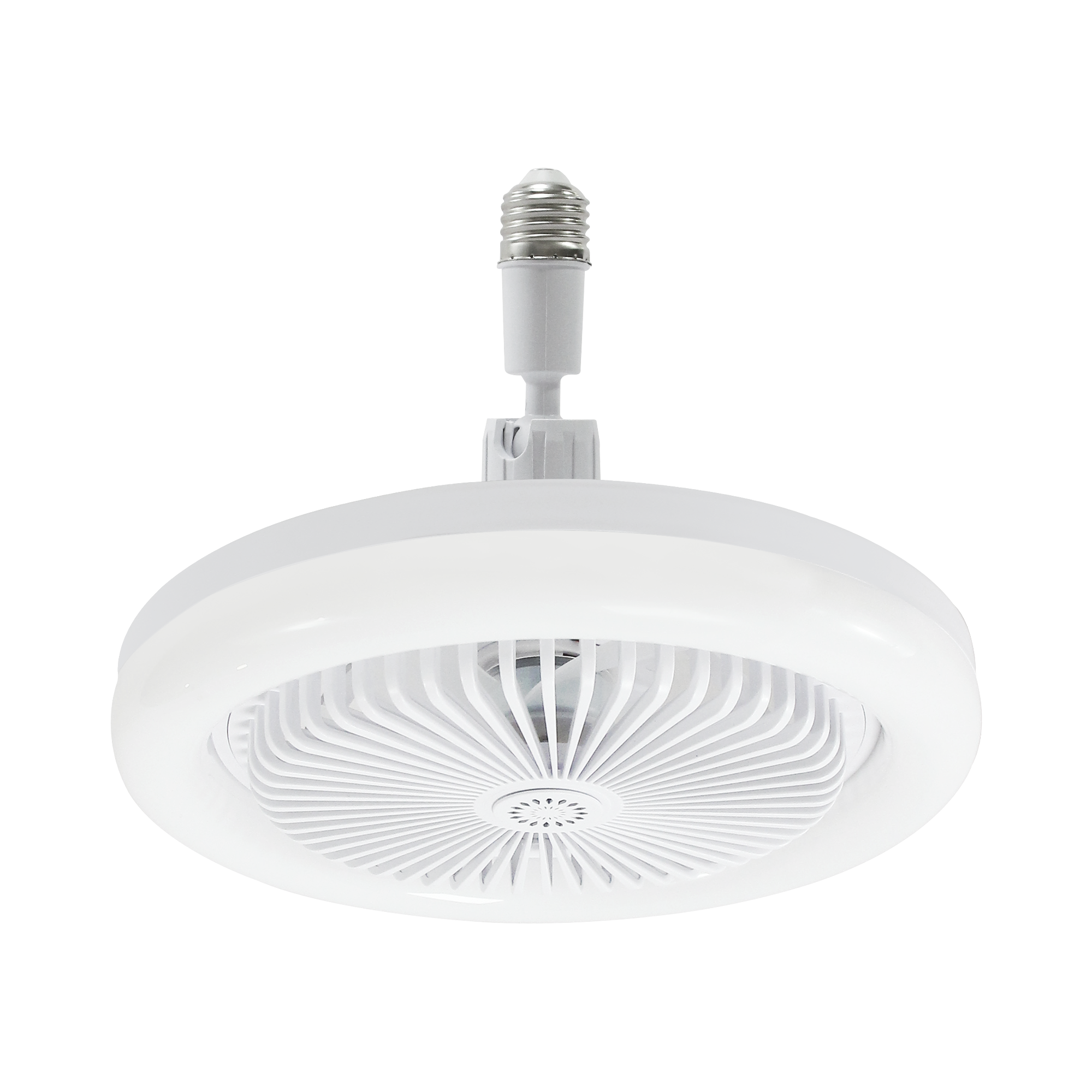 VENTILADOR DE TECHO CON LUMINARIO LED DE 110 V CA 50/60 HZ / 40 W / 3 TONOS DE LUZ (6500 - 4 000 - 2 700 K) / DIÁMETRO 250 MM / 3 VELOCIDADES / DIMEABLE.-Iluminación-JWJ-JLV-0112-Bsai Seguridad & Controles