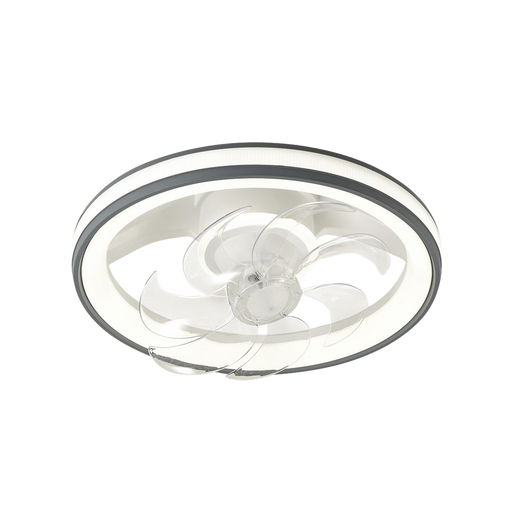 VENTILADOR DE TECHO CON LUMINARIO LED DE 110 V CA 50/60 HZ / 88 W /4500 LM / 6500 - 4 000 - 2 700 K /3 TONOS DE LUZ / 500 MM / 6 VELOCIDADES / DIMEABLE.-Iluminación-JWJ-JLV-013-Bsai Seguridad & Controles