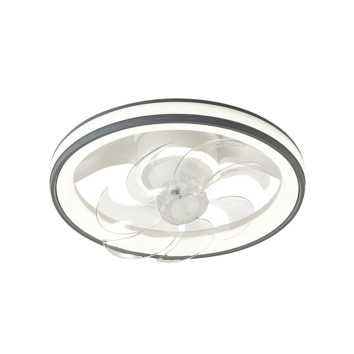 VENTILADOR DE TECHO CON LUMINARIO LED DE 110 V CA 50/60 HZ / 88 W /4500 LM / 6500 - 4 000 - 2 700 K /3 TONOS DE LUZ / 500 MM / 6 VELOCIDADES / DIMEABLE.-Iluminación-JWJ-JLV-013-Bsai Seguridad & Controles