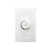 PLACA CON DIMMER ROTATIVO PARA VENTILADOR / 300 W 127 V CA / COLOR BLANCO.-Iluminación-JWJ-JTL-C7330-Bsai Seguridad & Controles