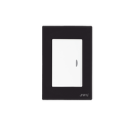 APAGADOR ESCALERA SENCILLO DE 10 A/ 127 V CA ~ 60 HZ / PLACA NEGRA.-Iluminación-JWJ-JTL-F7602-Bsai Seguridad & Controles