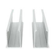 JUEGO DE 2 MINI RIELES DE ALUMINIO PARA MONTAJE DE MÓDULOS SOLARES EN TECHO (INSTALACIÓN PLANA 0°). INCLUYE 4 TORNILLOS PERFORANTES.-Energía Solar-EPCOM POWERLINE-Bsai Seguridad & Controles