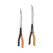 JUEGO DE 2 PINZAS DE PUNTA DOBLADA Y PUNTA DE AGUJA DE GRAN ALCANCE 33 CM-Ferreteria-KLEIN TOOLS-71402-Bsai Seguridad & Controles