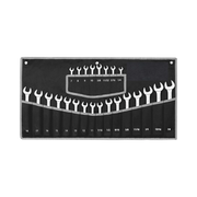 JUEGO DE 24 LLAVES COMBINADAS MÉTRICAS E INGLESAS CON ESTUCHE.-Herramientas-PRECISION-Bsai Seguridad & Controles