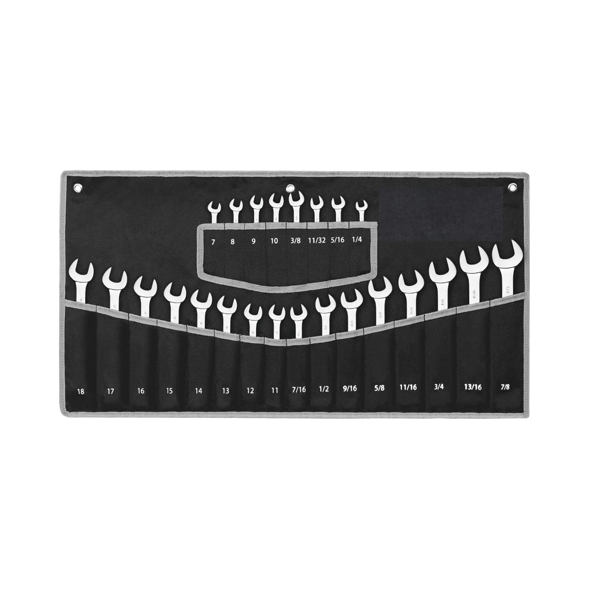 JUEGO DE 24 LLAVES COMBINADAS MÉTRICAS E INGLESAS CON ESTUCHE.-Herramientas-PRECISION-Bsai Seguridad & Controles