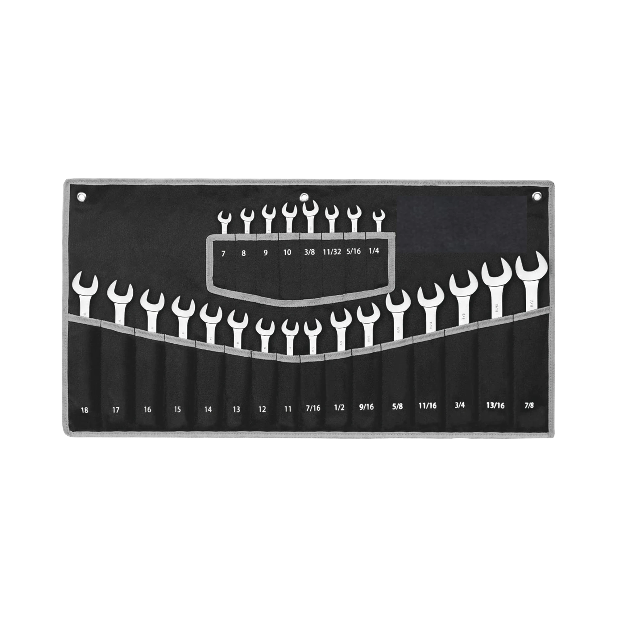 JUEGO DE 24 LLAVES COMBINADAS MÉTRICAS E INGLESAS CON ESTUCHE.-Herramientas-PRECISION-Bsai Seguridad & Controles