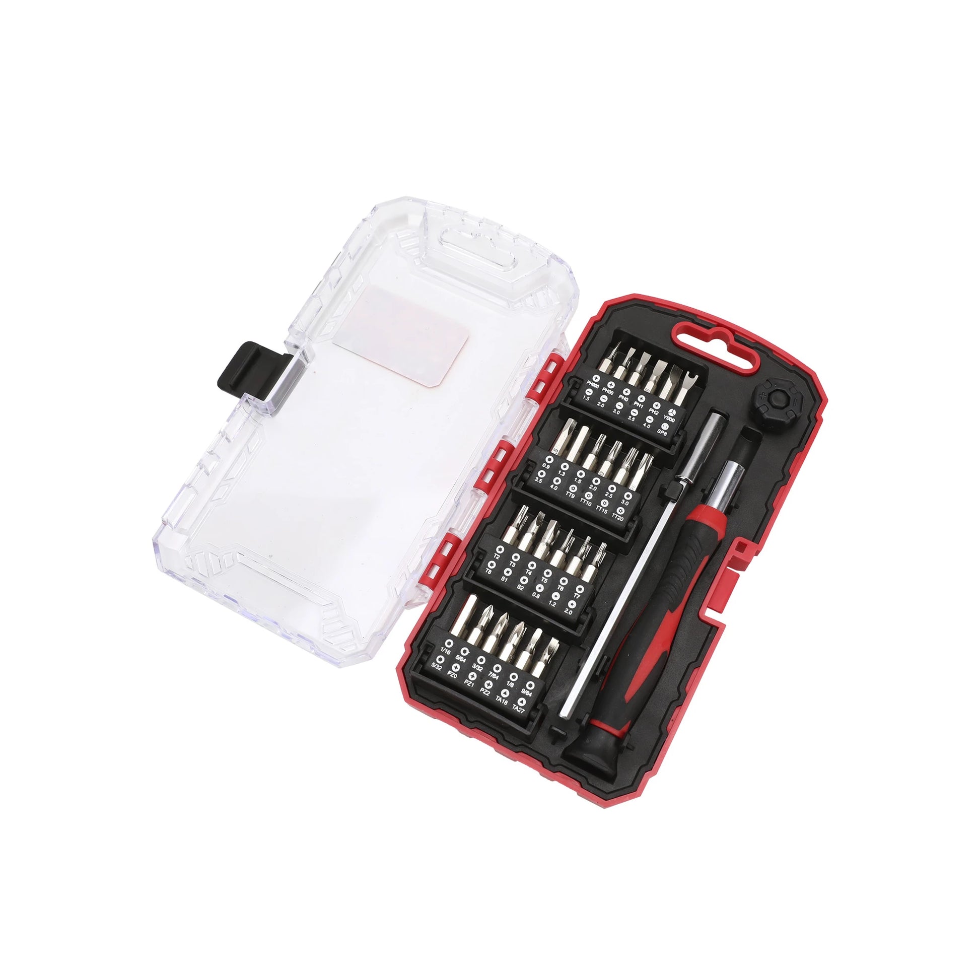 JUEGO DE 51 PIEZAS DE DESARMADOR DE PRECISIÓN CON PUNTAS CON EXTENSOR (CR-V).-Ferreteria-PRECISION-Bsai Seguridad & Controles