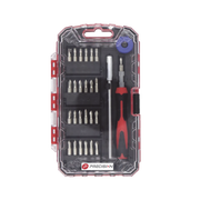 JUEGO DE 51 PIEZAS DE DESARMADOR DE PRECISIÓN CON PUNTAS Y EXTENSIÓN (CR-V).-Herramientas-PRECISION-Bsai Seguridad & Controles