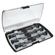JUEGO DE 6 DESTORNILLADORES ESD TORX EN CAJA PLÁSTICA DE PRECISIÓN-Herramientas-SURTEK-Bsai Seguridad & Controles