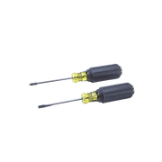 JUEGO DE 8 DESARMADORES CON MANGO CUSHION-GRIP™: 2 DE PUNTA PLANA DE 1/4'' (6.4 MM) Y 5/16'' (7.9 MM); 2 DE PUNTA CABINET DE 5/16'' (7.9 MM) Y 3/16'' (4.8 MM); TRES DE PUNTA PHILLIPS N.º 1, N.º 2 Y N.º 3; Y UNO PHILLIPS N.º 2 TIP-KLEIN TOOLS-85078-Bsai Seguridad & Controles