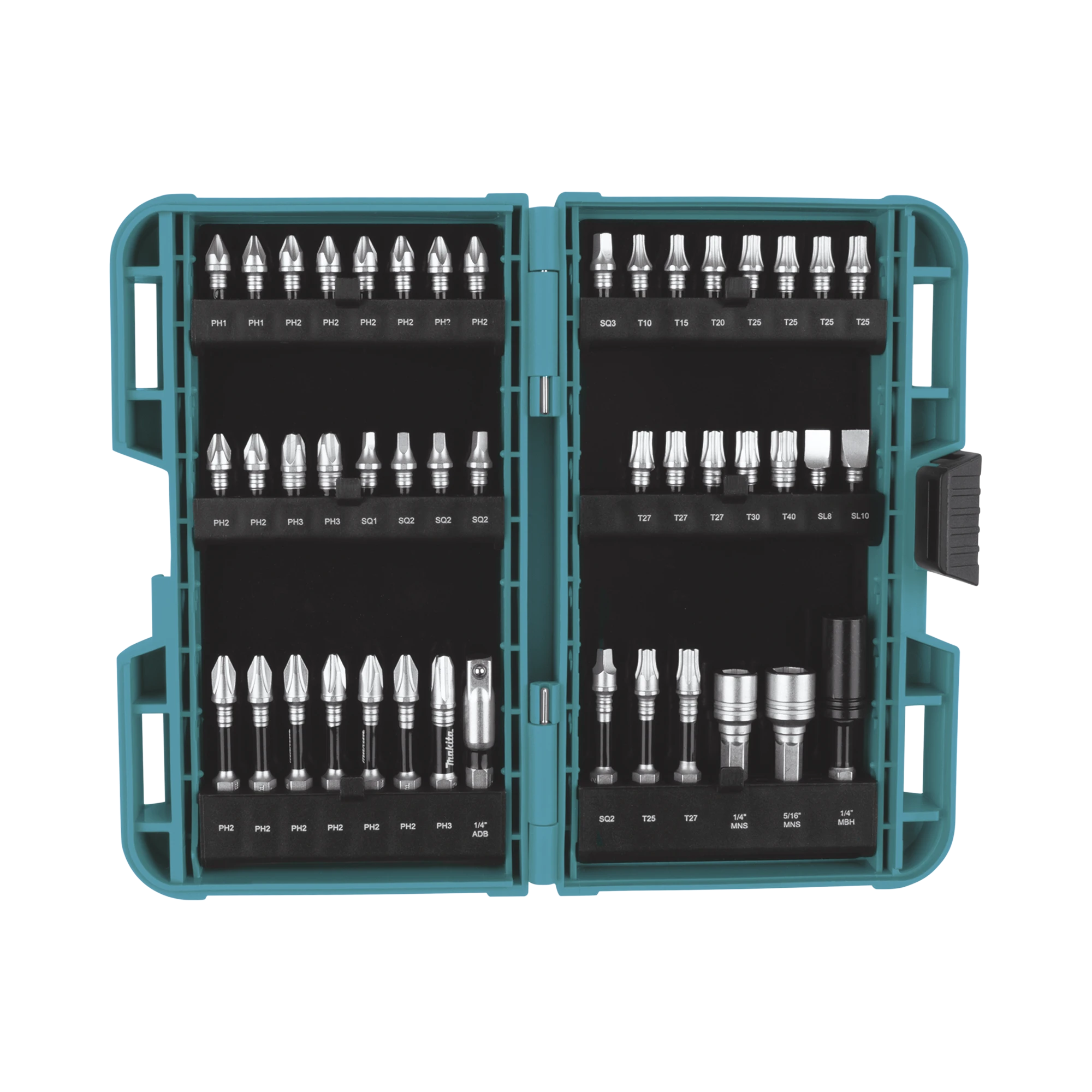 JUEGO DE BROCAS DE IMPACTO CON 45 PIEZAS TIPO XPSÂ®-Herramientas-MAKITA-Bsai Seguridad & Controles