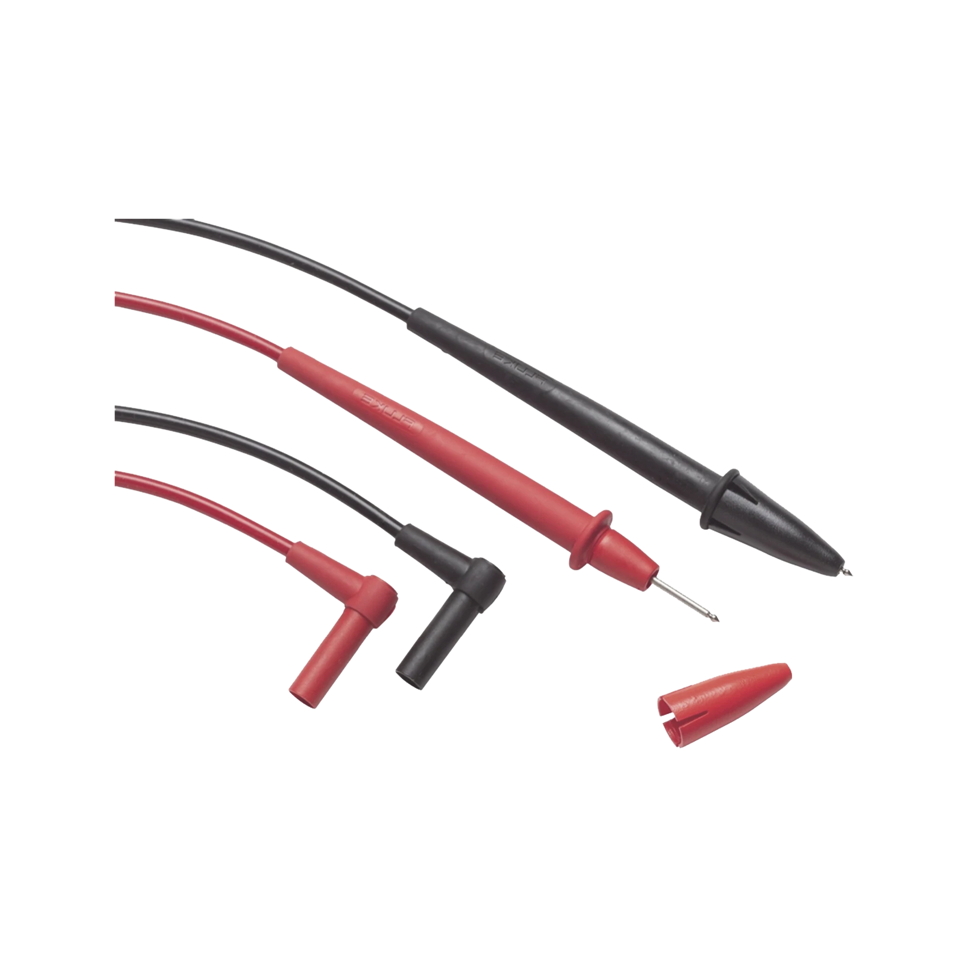 JUEGO DE CABLES DE PRUEBA GENERAL DE PUNTA DURA. CAT III Y CAT IV SOLO CON TAPA PROTECTORA-Ferreteria-FLUKE-Bsai Seguridad & Controles