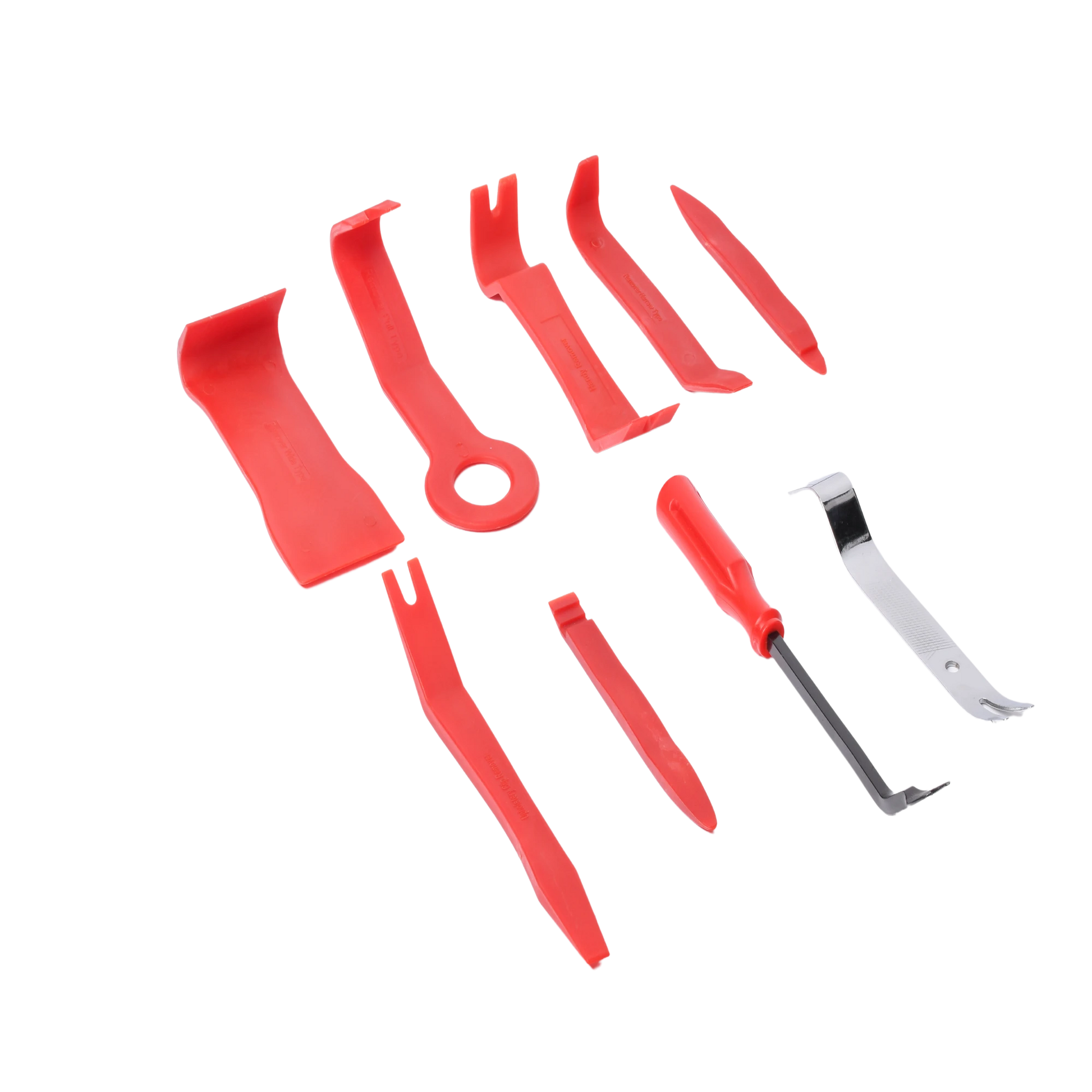 JUEGO DE HERRAMIENTAS PARA DESMONTAR PANELES, TABLEROS, VESTIDURAS Y MOLDURAS DE VEHICULOS.-PRECISION-PST-K010-02-Bsai Seguridad & Controles