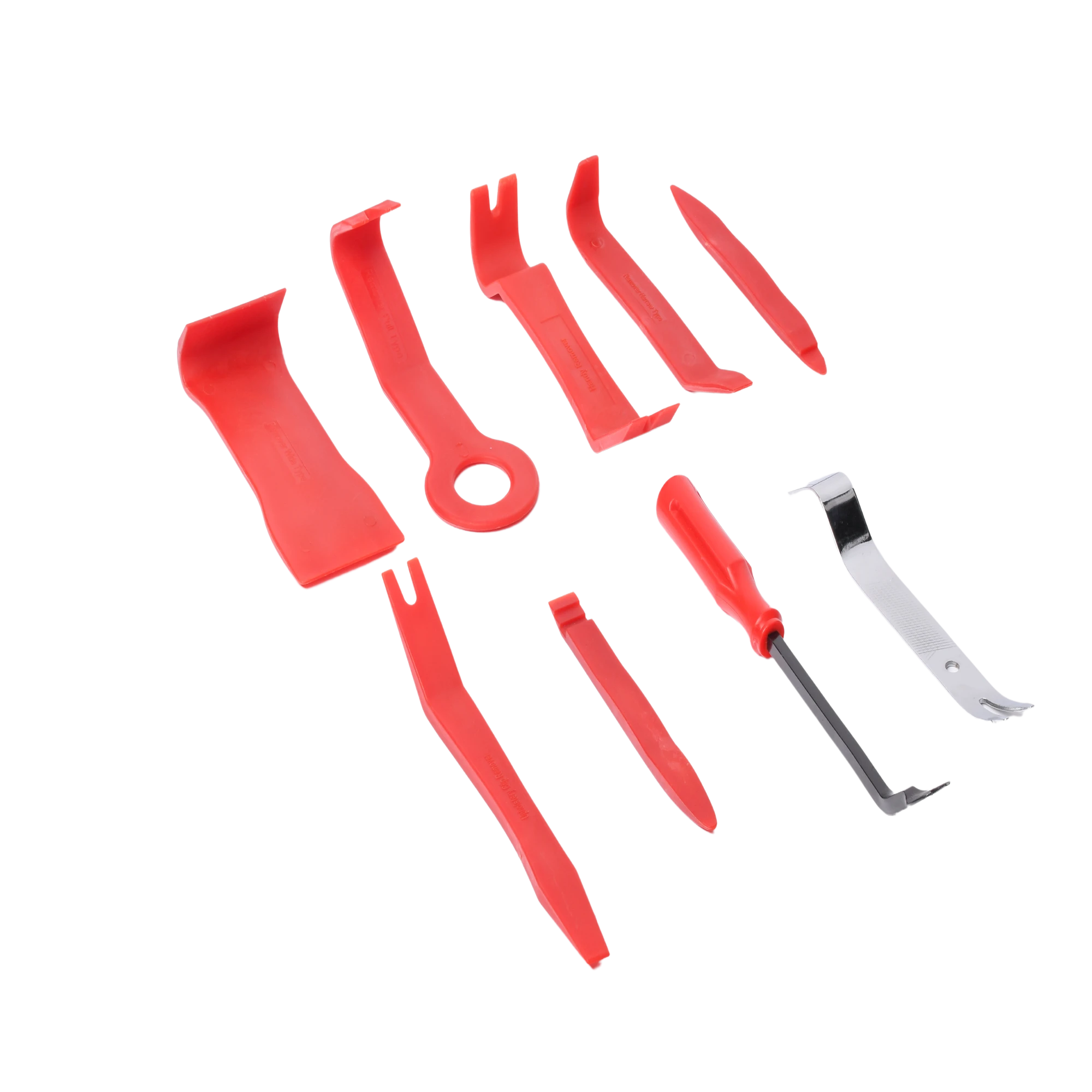 JUEGO DE HERRAMIENTAS PARA DESMONTAR PANELES, TABLEROS, VESTIDURAS Y MOLDURAS DE VEHICULOS.-PRECISION-PST-K010-02-Bsai Seguridad & Controles
