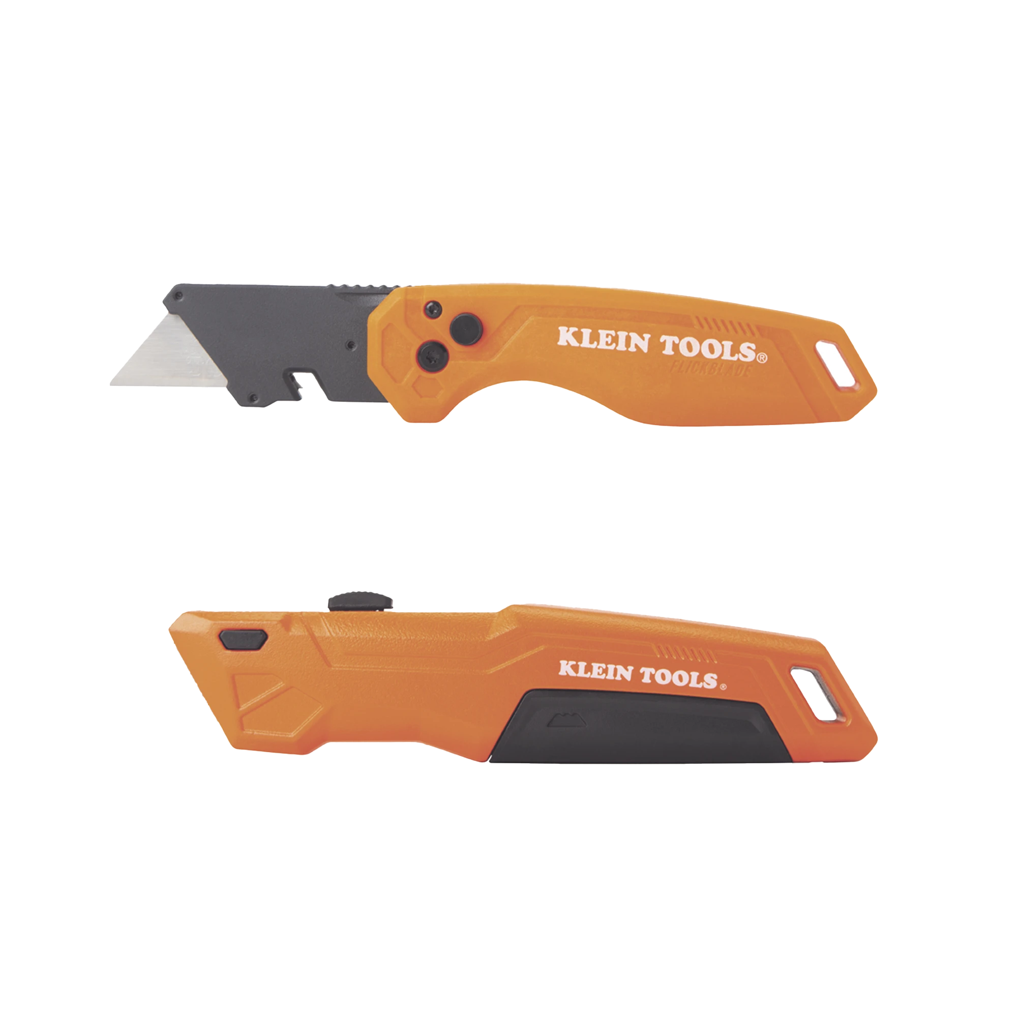 JUEGO DE NAVAJAS MULTIUSOS DESLIZABLE Y PLEGABLE DE 135º O 180º CON BOTÓN DE LIBERACIÓN RÁPIDA Y FÁCIL-Ferreteria-KLEIN TOOLS-Bsai Seguridad & Controles