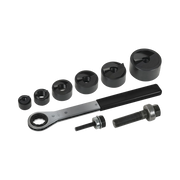 JUEGO DE PUNZONES SACABOCADOS CON LLAVE.-Herramientas-TULMEX-Bsai Seguridad & Controles