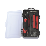 JUEGO DE REPARACIÓN DE PANTALLAS O DISPOSITIVOS ELECTRÓNICOS DE USO FINO CON 115 PIEZAS CON ESTUCHE DE ALMACENAJE.-Ferreteria-PRECISION-Bsai Seguridad & Controles