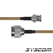 JUMPER CON CABLE LP142 DE 60 CM, CON CONECTORES BNC MACHO A N MACHO.-Cables-EPCOM INDUSTRIAL-Bsai Seguridad & Controles