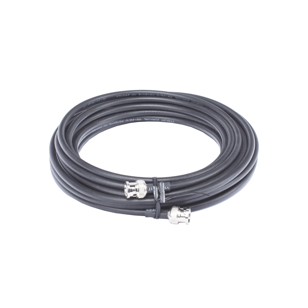 JUMPER DE 8 M CON CONECTORES BNC MACHO A BNC MACHO CON CABLE RG59.-Cableado-EPCOM INDUSTRIAL-Bsai Seguridad & Controles