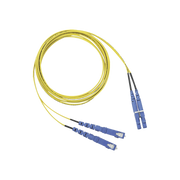 JUMPER DE FIBRA OPTICA MONOMODO 9/125 OS2, LC-SC DUPLEX, OFNR (RISER), COLOR AMARILLO, 2 METROS-Fibra Óptica-PANDUIT-F92ERLNSNSNM002-Bsai Seguridad & Controles
