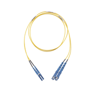 JUMPER DE FIBRA OPTICA MONOMODO 9/125 OS2, LC-SC DUPLEX, OFNR (RISER), COLOR AMARILLO, 5 METROS-Fibra Óptica-PANDUIT-F92ERLNSNSNM005-Bsai Seguridad & Controles
