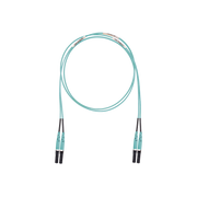 JUMPER DE FIBRA OPTICA MULTIMODO 50/125 OM3, LC-LC DUPLEX, LSZH (CERO HALÓGENOS), COLOR AQUA, 10 METROS-Fibra Óptica-PANDUIT-Bsai Seguridad & Controles