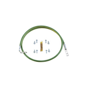 JUMPER PARA ATERRIZAR EQUIPOS, 10AWG, CON TERMINAL DOBLADA A 90º PARA CONEXIÓN A TIERRA Y TERMINAL RECTA PARA EQUIPOS, 0.61M DE LARGO-Accesorios para Instalacion Tierra Fisica y Pararrayos-PANDUIT-Bsai Seguridad & Controles