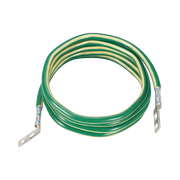 JUMPER PARA ATERRIZAR EQUIPOS, 6 AWG, CON TERMINAL DOBLADA A 45 GRADOS Y TERMINAL RECTA, PARA CONEXIÓN A TIERRA Y TERMINAL RECTA PARA EQUIPOS, 1.8M DE LARGO-Racks y Gabinetes-PANDUIT-Bsai Seguridad & Controles