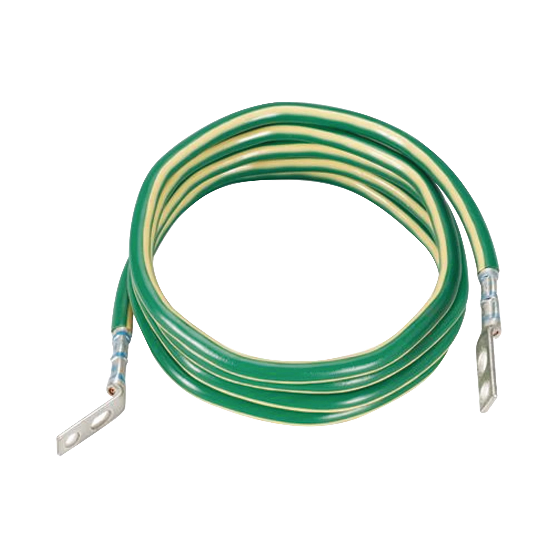 JUMPER PARA ATERRIZAR EQUIPOS, 6 AWG, CON TERMINAL DOBLADA A 45 GRADOS Y TERMINAL RECTA, PARA CONEXIÓN A TIERRA Y TERMINAL RECTA PARA EQUIPOS, 1.8M DE LARGO-Racks y Gabinetes-PANDUIT-Bsai Seguridad & Controles