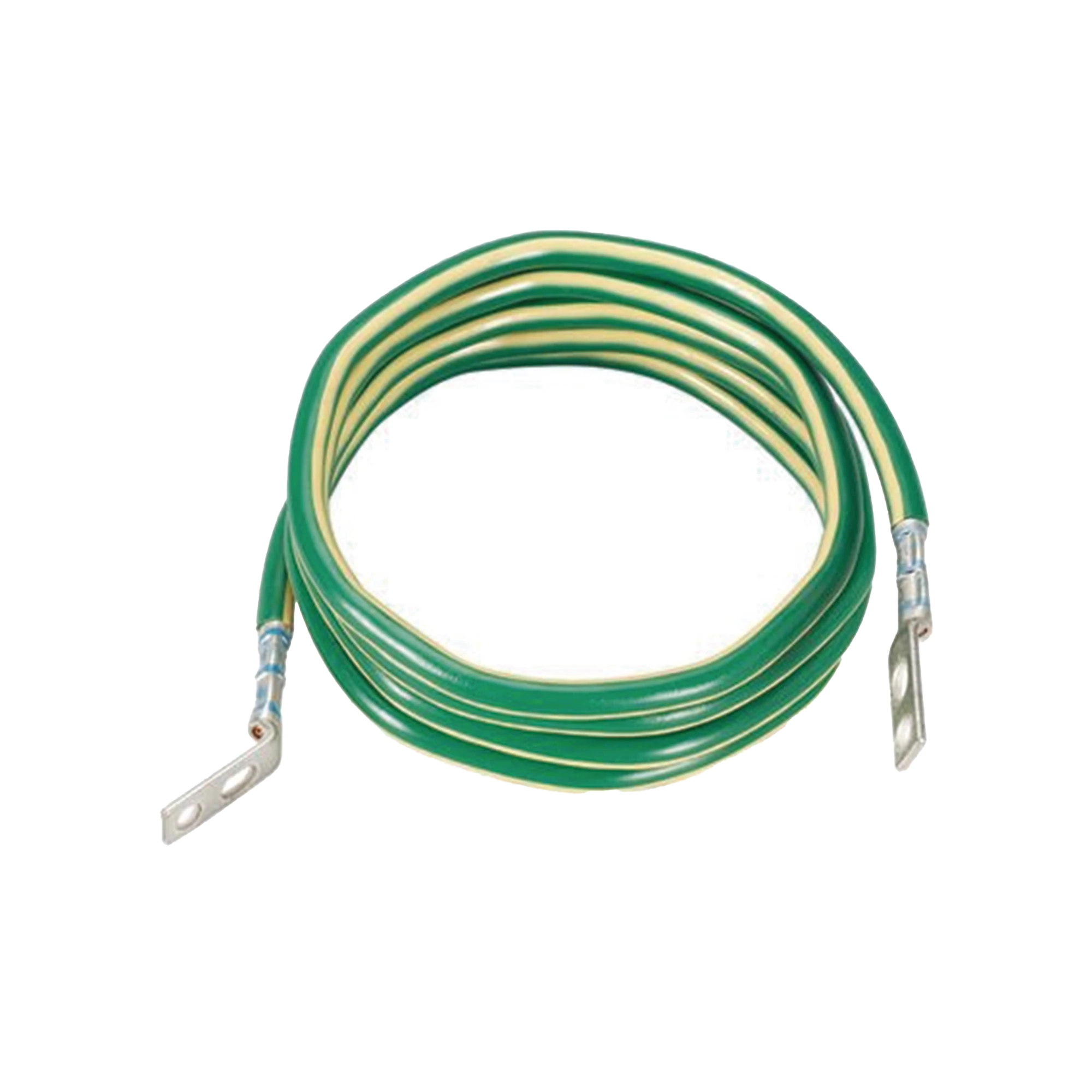 JUMPER PARA ATERRIZAR EQUIPOS, 6 AWG, CON TERMINAL DOBLADA A 45 GRADOS (LCC6-14JAWH-L) PARA CONEXIÓN A TIERRA Y TERMINAL RECTA (LCC6 - 14JAW-L) PARA EQUIPOS , 2.4 M DE LARGO-Racks y Gabinetes-PANDUIT-Bsai Seguridad & Controles