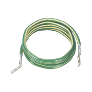 JUMPER PARA ATERRIZAR EQUIPOS, 6 AWG, CON TERMINAL DOBLADA A 45 GRADOS, PARA CONEXIÓN A TIERRA Y TERMINAL RECTA PARA EQUIPOS, 1.8M DE LARGO-Racks y Gabinetes-PANDUIT-Bsai Seguridad & Controles