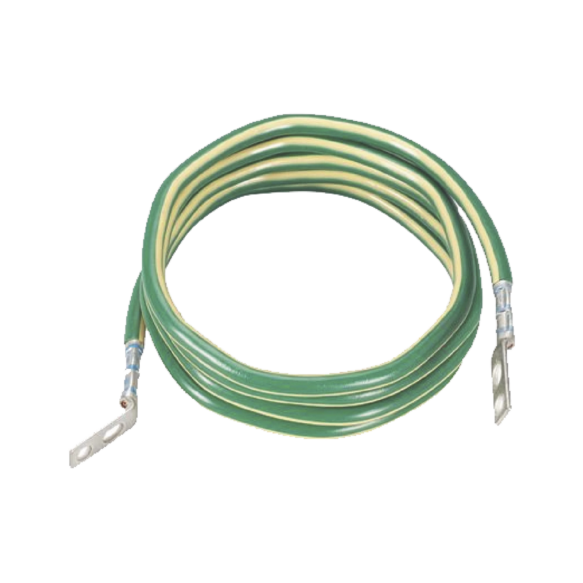 JUMPER PARA ATERRIZAR EQUIPOS, 6 AWG, CON TERMINAL DOBLADA A 45 GRADOS, PARA CONEXIÓN A TIERRA Y TERMINAL RECTA PARA EQUIPOS, 1.8M DE LARGO-Racks y Gabinetes-PANDUIT-Bsai Seguridad & Controles