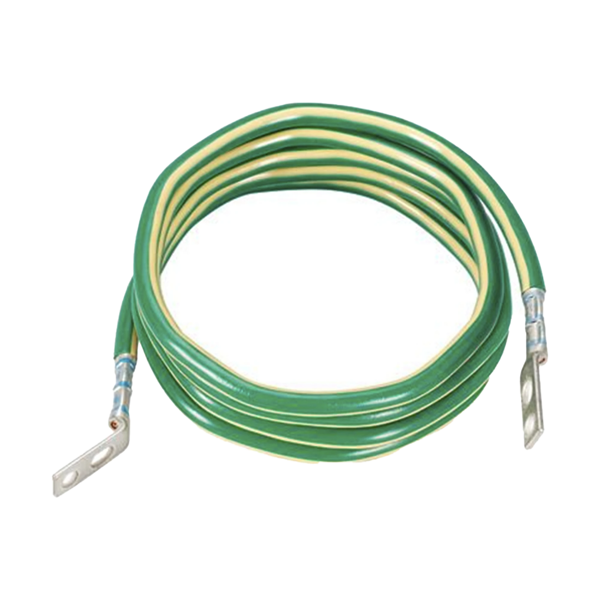 JUMPER PARA ATERRIZAR EQUIPOS, 6 AWG, CON TERMINAL DOBLADA A 45 GRADOS, PARA CONEXIÓN A TIERRA Y TERMINAL RECTA PARA EQUIPOS, 3.6 M DE LARGO-Racks y Gabinetes-PANDUIT-Bsai Seguridad & Controles