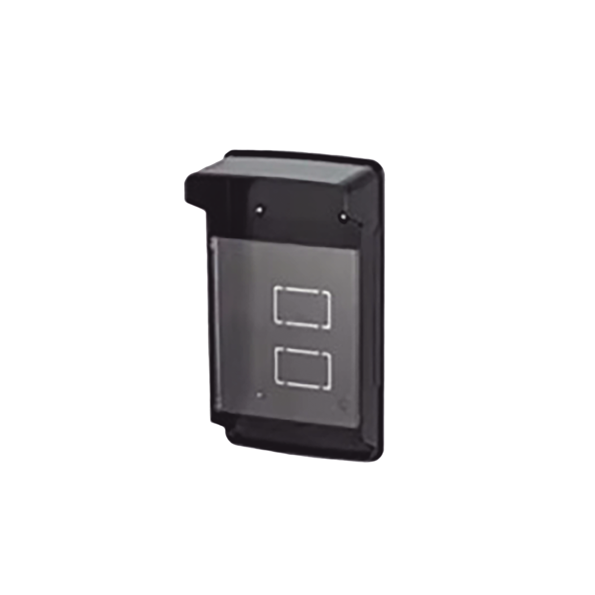 CUBIERTA O HOUSING COLOR NEGRO PARA DISPOSITIVOS DE CONTROL DE ACCESO / MEDIDAS 245 X 82 X 142 MM / COMPATIBLE CON TECLADOS, VIDEOPORTEROS, BIOMÉTRICOS, ETC.-Teclados Autónomos-ACCESSPRO-Bsai Seguridad & Controles