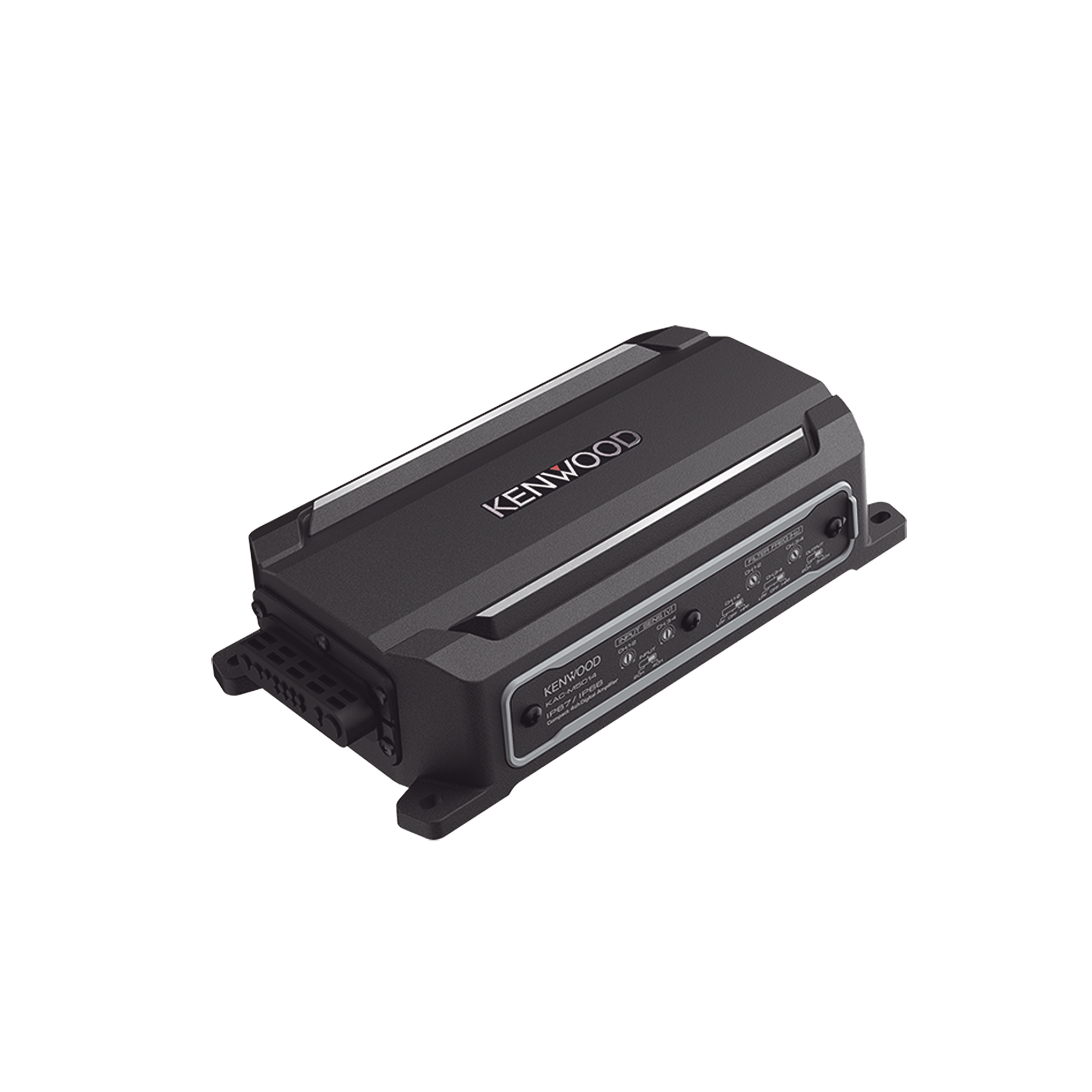 AMPLIFICADOR DE AUDIO DE 4 CANALES DE 600 W DE SALIDA MÁXIMA.-Soluciones Marinas-JVC KENWOOD-KAC-M5014-Bsai Seguridad & Controles