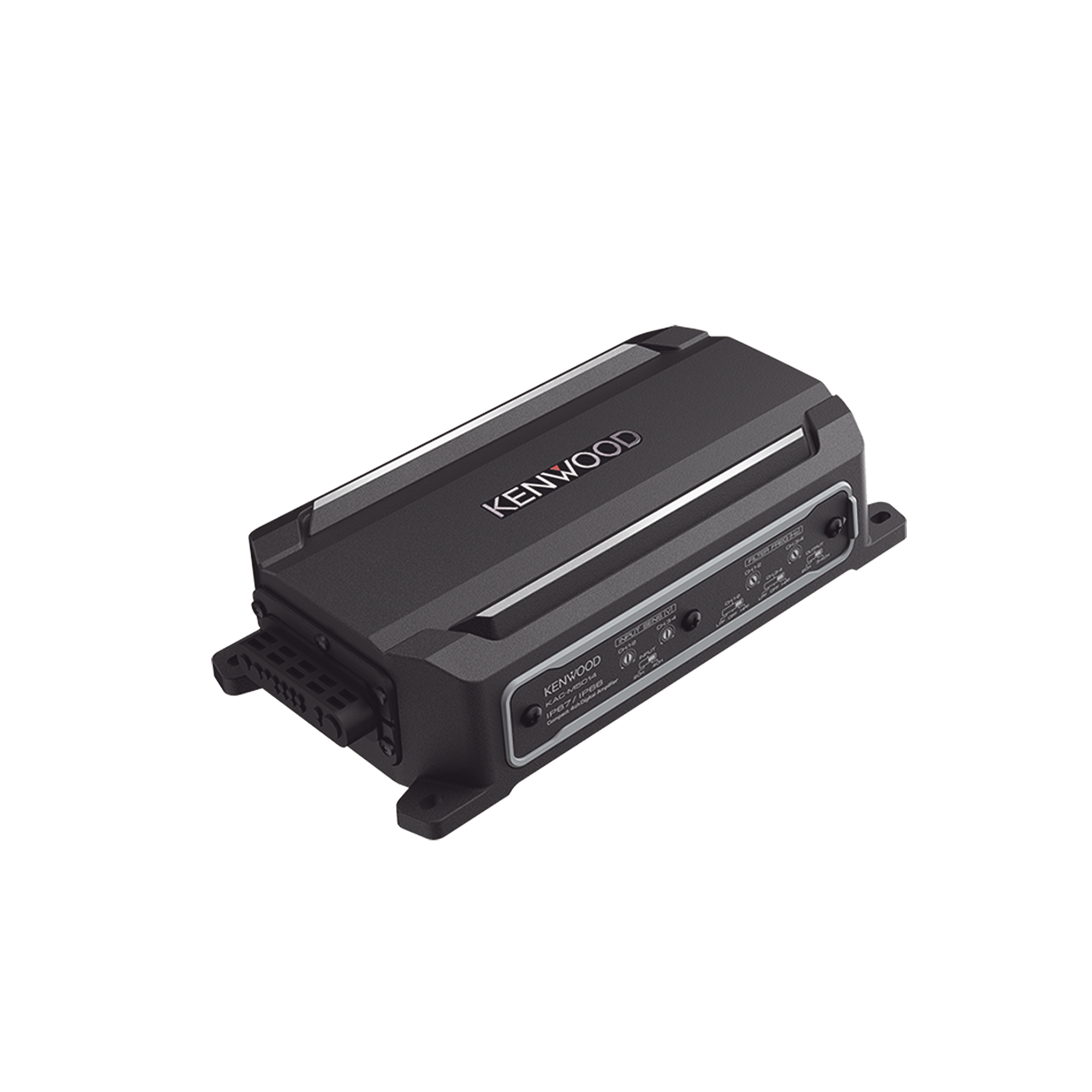 AMPLIFICADOR DE AUDIO DE 4 CANALES DE 600 W DE SALIDA MÁXIMA.-Soluciones Marinas-JVC KENWOOD-KAC-M5014-Bsai Seguridad & Controles