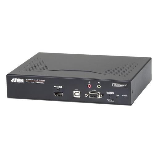 UNIDAD TRANSMISORA EXTENSORA 4K HDMI KVM SOBRE IP-ProAV-ATEN-KE8950T-Bsai Seguridad & Controles