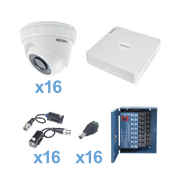 KESTXLT16EW- KIT 16 CÁMARAS DE SEGURIDAD DOMO EPCOM SISTEMA TURBOHD 720P-Kits Cámaras de Seguridad-EPCOM PROFESSIONAL-Bsai Seguridad & Controles