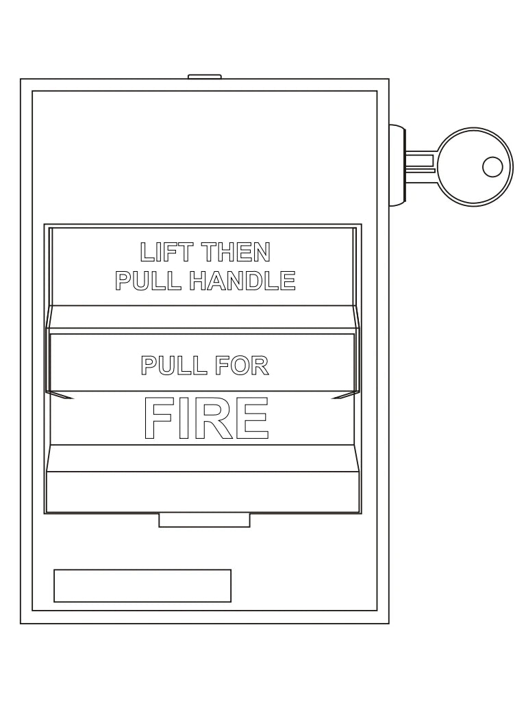 KIDDE F_GSAM278 - ESTACIÓN MANUAL DOBLE ACCION / LOGO EN INGLES-Estaciones Manuales-KIDDE-Bsai Seguridad & Controles