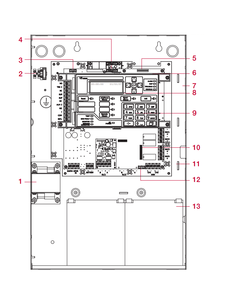 KIDDE F_VS1GSPKIT10 - PANEL 64 DISPOSITIVOS DIRECCIONABLES / 10 DETECTORES DE HUMO CON BASES / 2 ESTACIONES MANUALES / 2 SIRENA CON ESTROBO-Paneles de Control-KIDDE-KID1420008-Bsai Seguridad & Controles