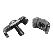 KIT 1 CON NUEVO DISEÑO PARA UNIR TRAMOS DE CHAROLAS CON ACABADO ELECTRO ZINC (2 PIEZAS)-Charola-CHAROFIL-Bsai Seguridad & Controles