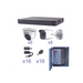 KIT 16 CÁMARAS DE SEGURIDAD HÍBRIDO EPCOM SISTEMA TURBOHD 1080P H.265+-Kits Cámaras de Seguridad-EPCOM-KEVTX8T8B/8EW-Bsai Seguridad & Controles