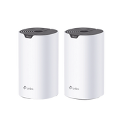 KIT 2 ROUTERS INALÁMBRICOS MESH INTERIOR PARA HOGAR / DOBLE BANDA WI-FI 5 AC1900 MBPS / 3 PUERTO GIGABIT WAN/LAN / 3 ANTENAS INTERNAS / ADMINISTRACIÓN MEDIANTE LA APP DECO (IOS, ANDROID)-Redes WiFi-TP-LINK-DECOS7-2PACK-Bsai Seguridad & Controles