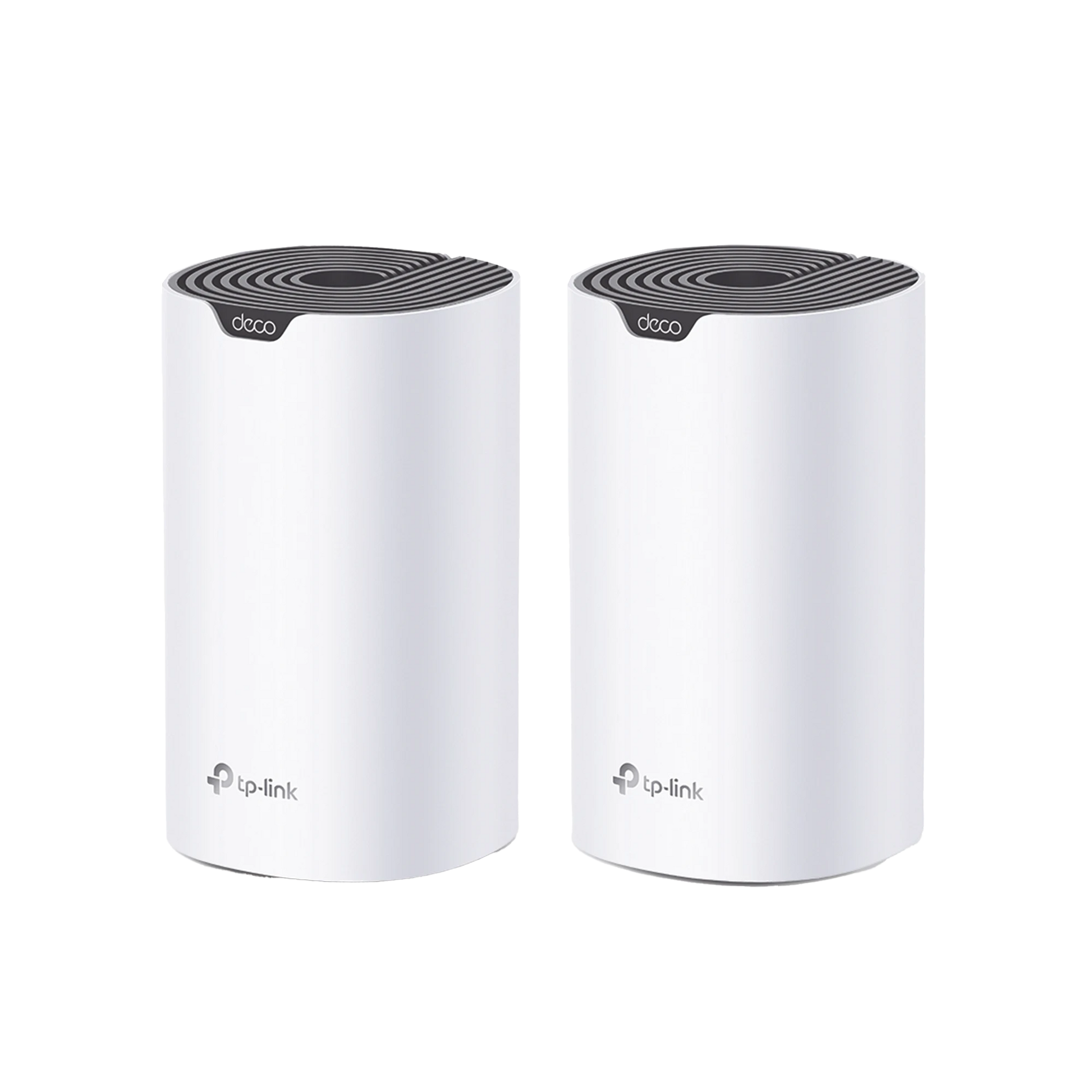 KIT 2 ROUTERS INALÁMBRICOS MESH INTERIOR PARA HOGAR / DOBLE BANDA WI-FI 5 AC1900 MBPS / 3 PUERTO GIGABIT WAN/LAN / 3 ANTENAS INTERNAS / ADMINISTRACIÓN MEDIANTE LA APP DECO (IOS, ANDROID)-Redes WiFi-TP-LINK-DECOS7-2PACK-Bsai Seguridad & Controles
