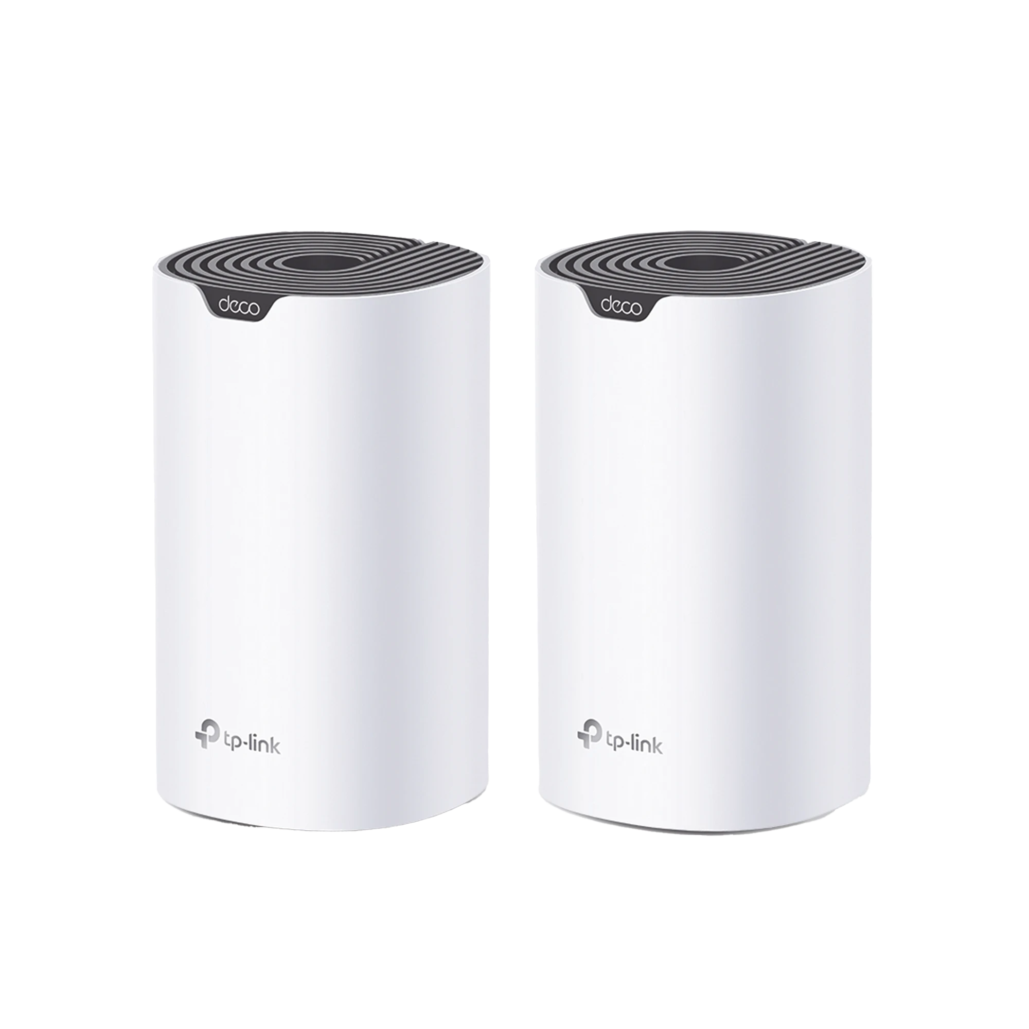 KIT 2 ROUTERS INALÁMBRICOS MESH INTERIOR PARA HOGAR / DOBLE BANDA WI-FI 5 AC1900 MBPS / 3 PUERTO GIGABIT WAN/LAN / 3 ANTENAS INTERNAS / ADMINISTRACIÓN MEDIANTE LA APP DECO (IOS, ANDROID)-Redes WiFi-TP-LINK-DECOS7-2PACK-Bsai Seguridad & Controles