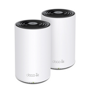 KIT 2 ROUTERS INALÁMBRICOS MESH INTERIOR PARA HOGAR / DOBLE BANDA WI-FI 6E AX5400 MBPS / 3 PUERTO GIGABIT WAN/LAN / 4 ANTENAS INTERNAS / ADMINISTRACIÓN MEDIANTE LA APP DECO (IOS, ANDROID) / PROTECCIÓN HOMESHIELD-Redes WiFi-TP-LINK-Bsai Seguridad & Controles