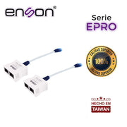 KIT 2X EPRO-T2 DE DUPLEXORES PARA TRANSMITIR 2 NODOS POR UN SOLO CABLE SOPORTA POE ENSON EPRO-T2-Canalizacion-ENSON-Bsai Seguridad & Controles